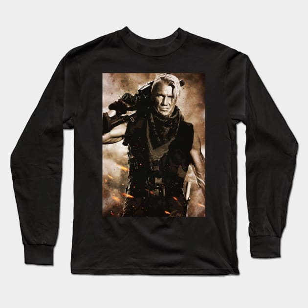 expendables lundgren Long Sleeve T-Shirt by Durro